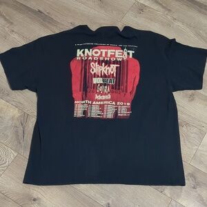 Slipknot Knotfest Roadshow 2019 North America Tour Shirt Size XXL